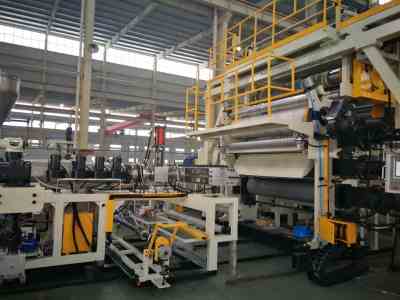 供應(yīng)蘇州金緯PVC同質(zhì)透心地板革生產(chǎn)線(xiàn)與紙板復(fù)合生產(chǎn)線(xiàn)